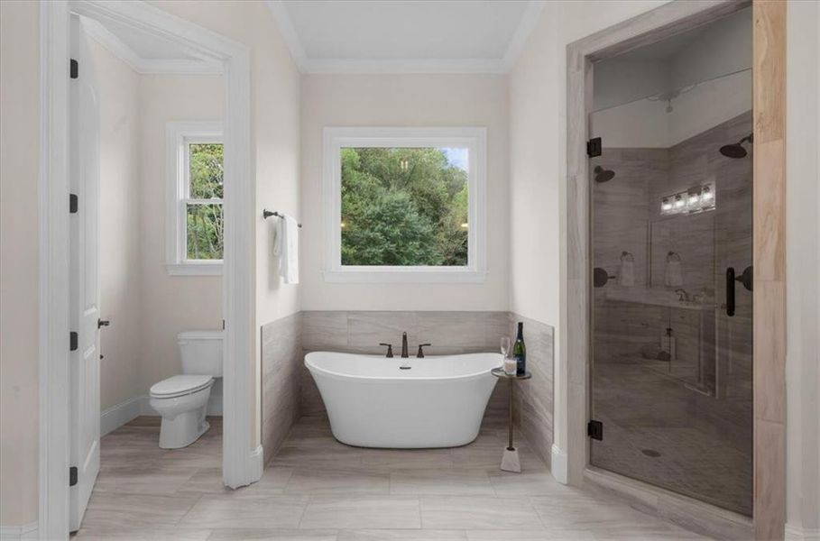 Furnished interior view inside a new home in , Canton (Image 70).