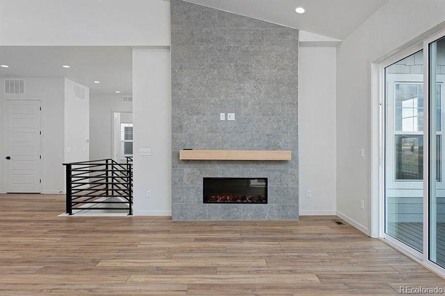Furnished interior view inside a new home in , Fort Collins (Image 12).