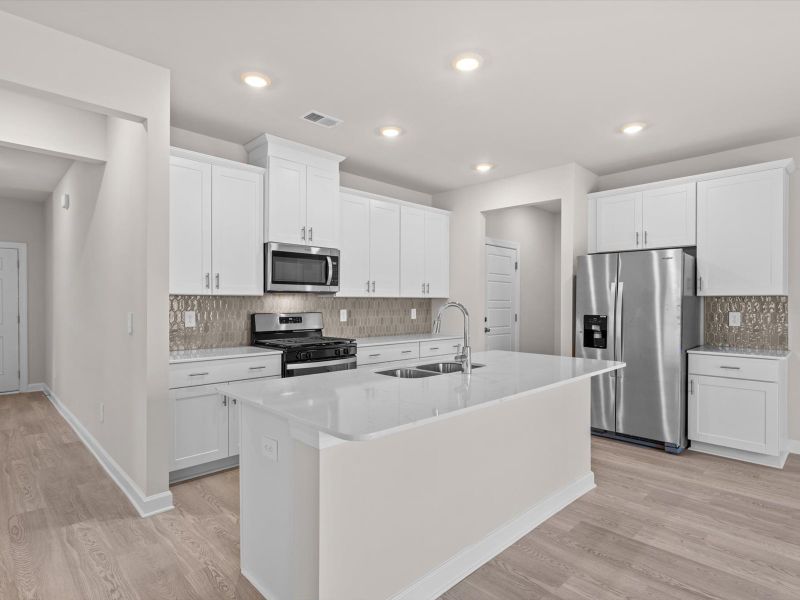 Furnished interior view inside a new home in Collier Ridge, Moore (Image 5).