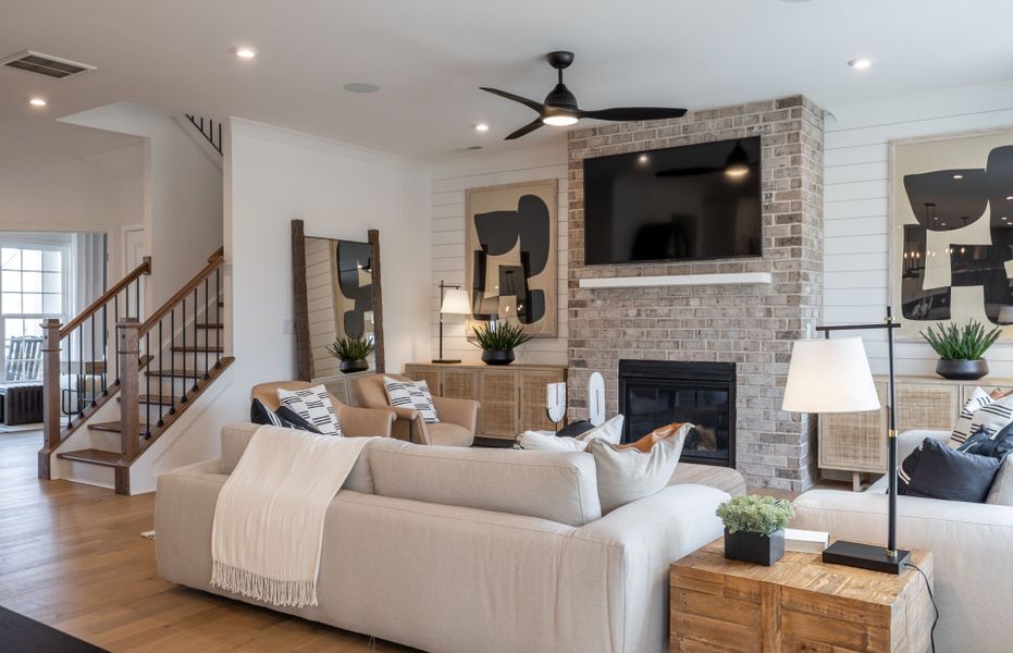 Representative furnished interior of a home built from the Riverton by Pulte Homes in Waterside at Pine Island, Columbia (Image 19). Representative furnished interior of a home built from the Riverton by Pulte Homes in Waterside at Pine Island, Columbia (Image 19).
