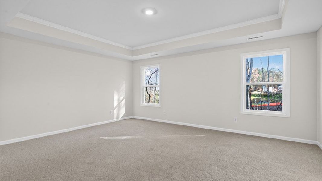 Spacious, unfurnished interior of a new home in The Estates Park, Apex (Image 18). Spacious, unfurnished interior of a new home in The Estates Park, Apex (Image 18).