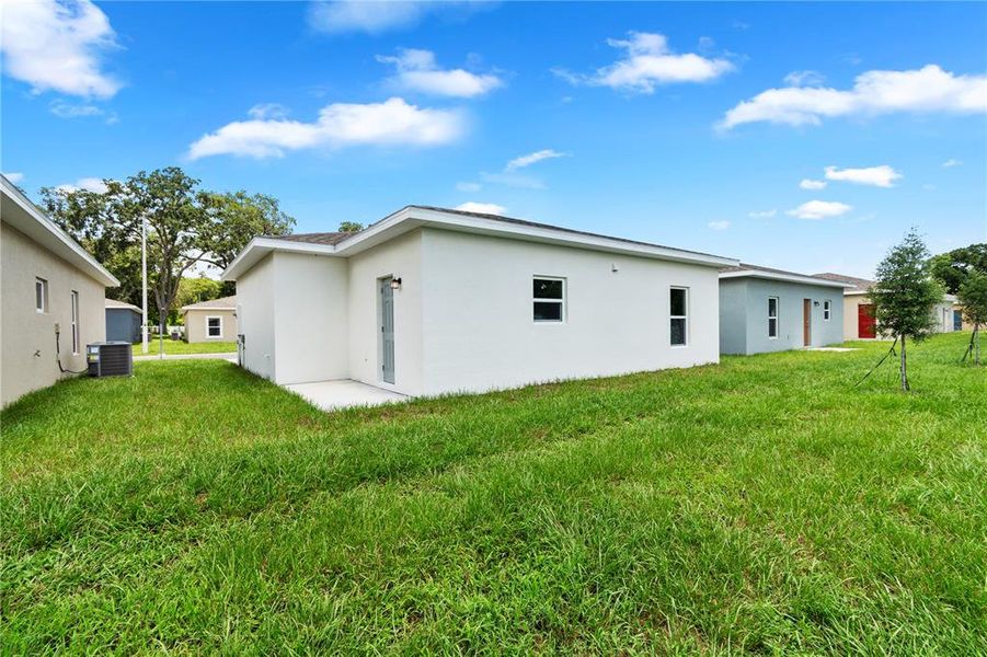 Exterior details and patio area of a home in , Tampa (Image 28). Exterior details and patio area of a home in , Tampa (Image 28).