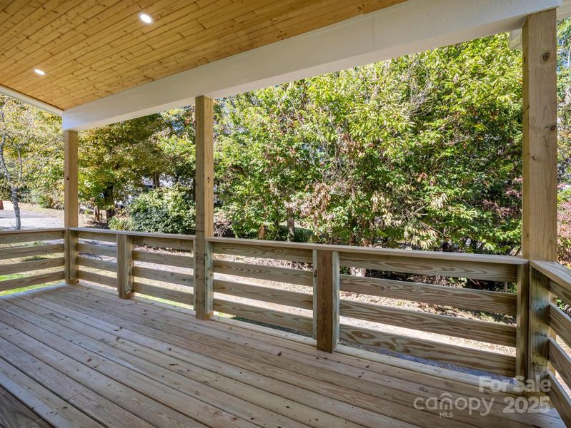 Exterior details and patio area of a home in , Asheville (Image 18). Exterior details and patio area of a home in , Asheville (Image 18).