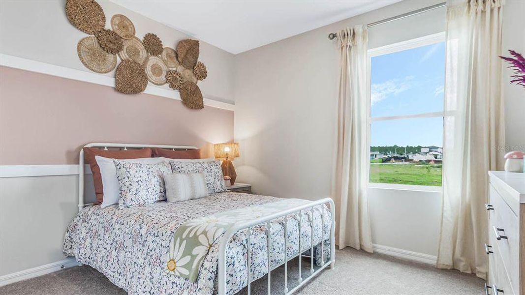 Furnished interior view inside a new home in , Poinciana (Image 16).