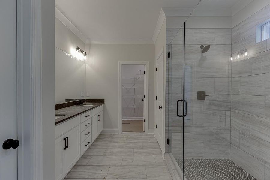 Furnished interior view inside a new home in , Buford (Image 4). Furnished interior view inside a new home in , Buford (Image 4).