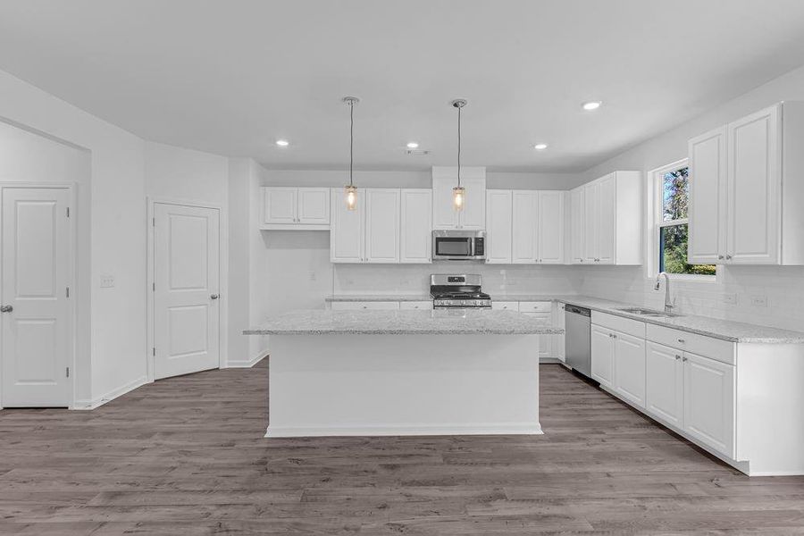 Furnished interior view inside a new home in Falls Creek, Flowery Branch (Image 7).