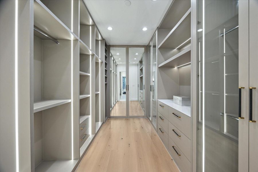 Furnished interior view inside a new home in , Houston (Image 29).