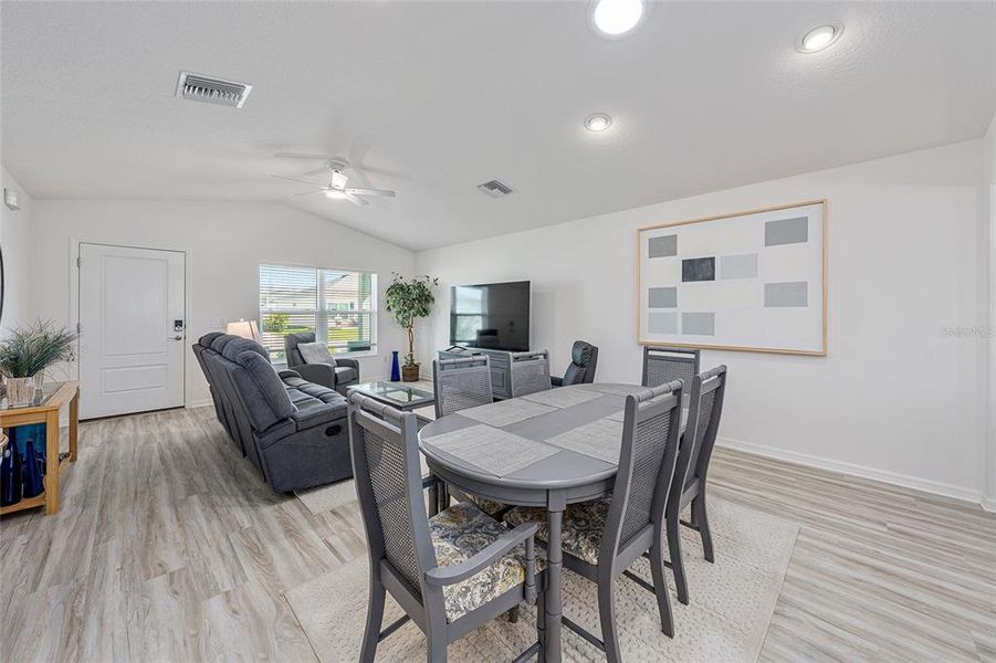 Furnished interior view inside a new home in , The Villages (Image 51).