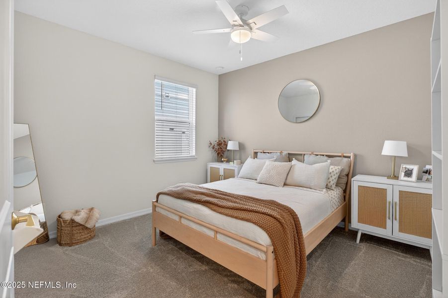 Furnished interior view inside a new home in Forest Park at Wildlight, Yulee (Image 20). Furnished interior view inside a new home in Forest Park at Wildlight, Yulee (Image 20).