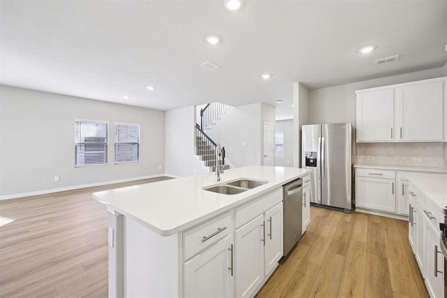 Furnished interior view inside a new home in Stonehaven, Seagoville (Image 14).