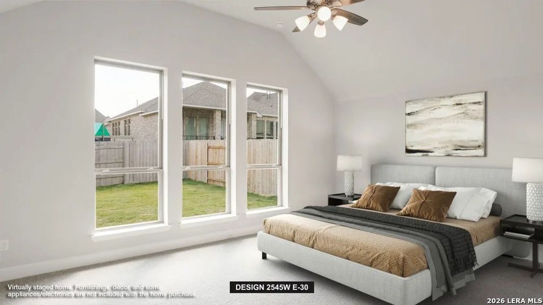 Furnished interior view inside a new home in Mayfair, New Braunfels (Image 5).