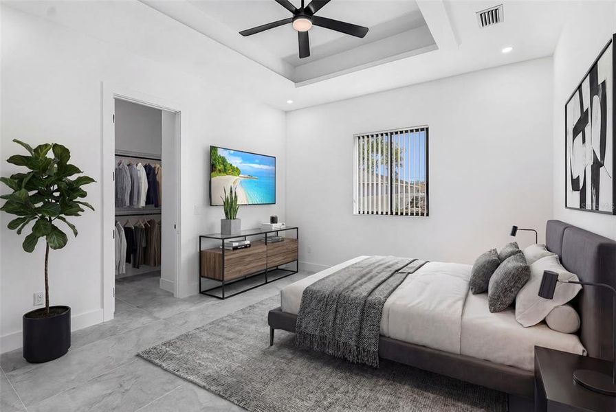 Furnished interior view inside a new home in , Lehigh Acres (Image 8).