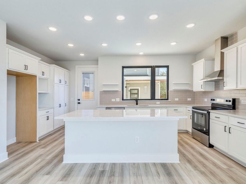 Furnished interior view inside a new home in , Austin (Image 8).
