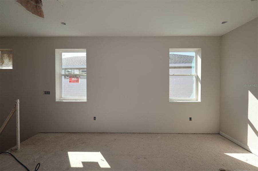 In-progress construction of a new home in Center Lake on the Park, St. Cloud, FL (Image 17).