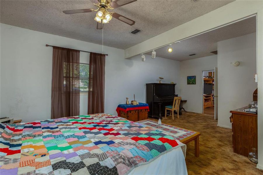 Primary Bedroom off of Living Room