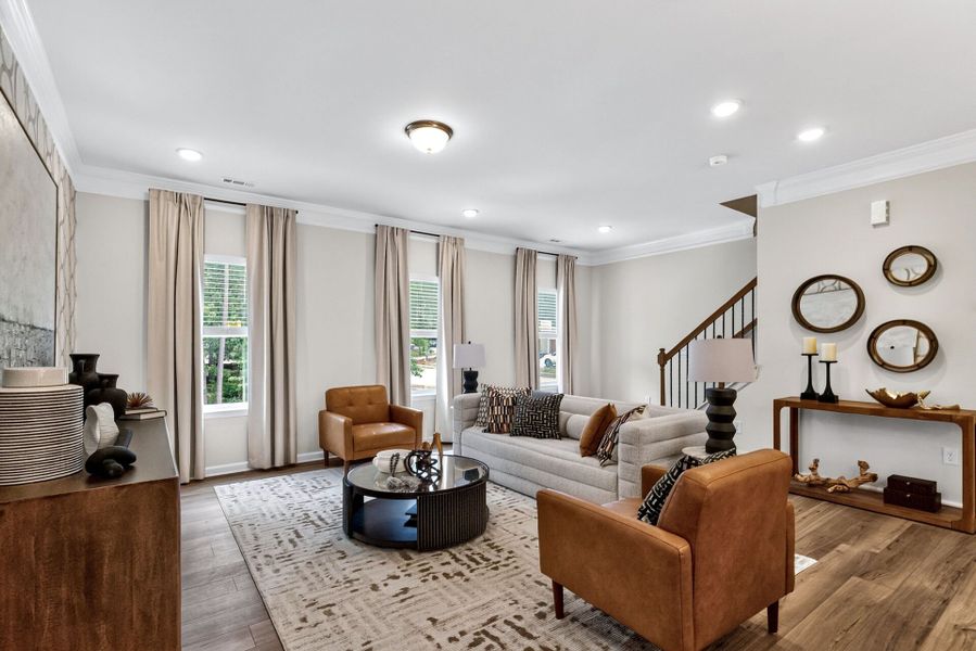 Furnished interior view inside a new home in Helmsley, Raleigh (Image 6).