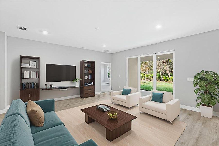 Furnished interior view inside a new home in , North Port (Image 5).