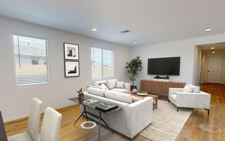 Furnished interior view inside a new home in Alamar, Avondale (Image 6).
