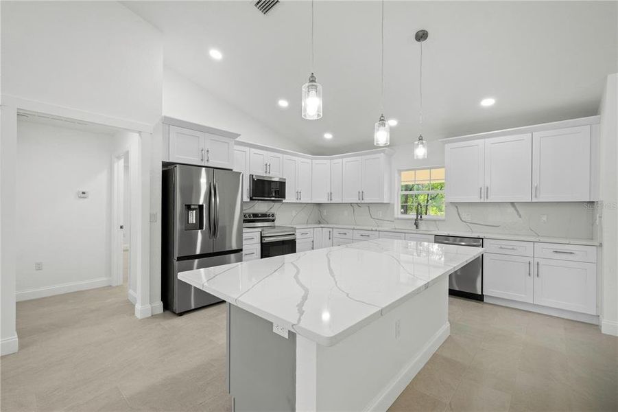 Furnished interior view inside a new home in , Dunnellon (Image 10).