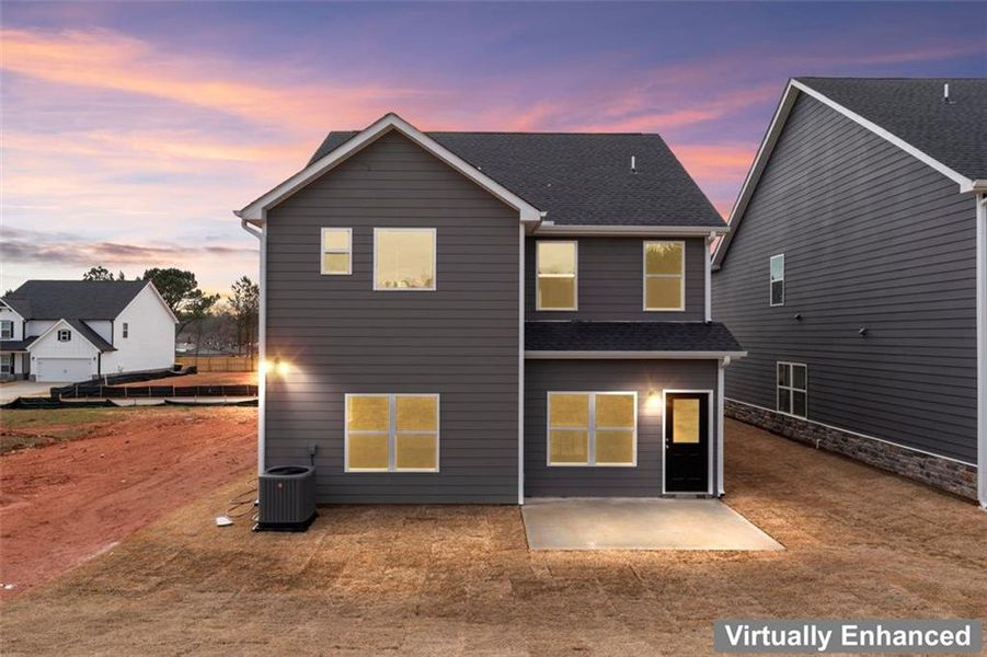 Exterior details and patio area of a home in , Hampton (Image 4).