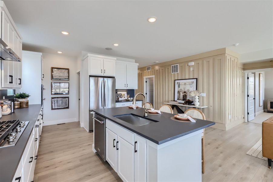 Artisan One Main Living Area at Barefoot Lakes in Firestone, CO