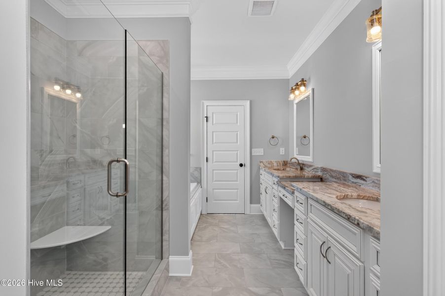 Furnished interior view inside a new home in Highland Lakes, Evans (Image 13).