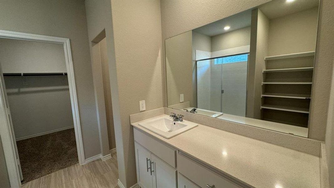 Furnished interior view inside a new home in Monarch at the Meadows, Denton (Image 4).