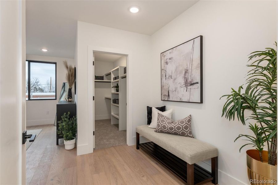 Primary Bedroom Closet 1