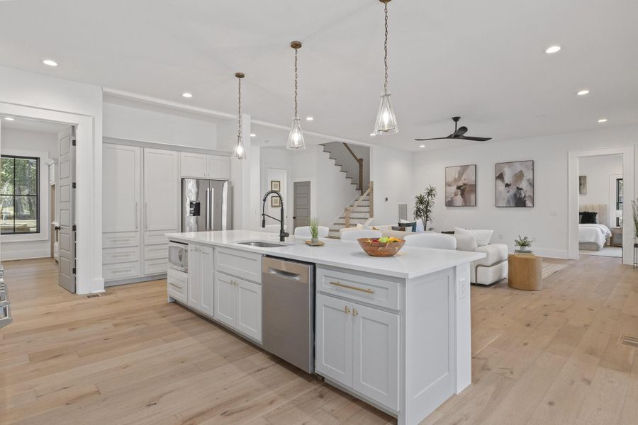 Furnished interior view inside a new home in , Johns Island (Image 49).