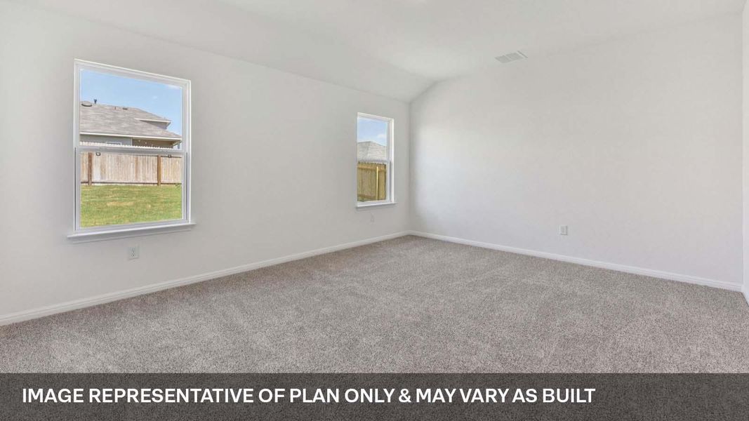 Spacious, unfurnished interior of a new home in Carillon, Manor (Image 23).