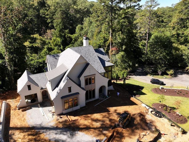 In-progress construction of a new home in Blue Heron Walk, Atlanta, GA (Image 14).