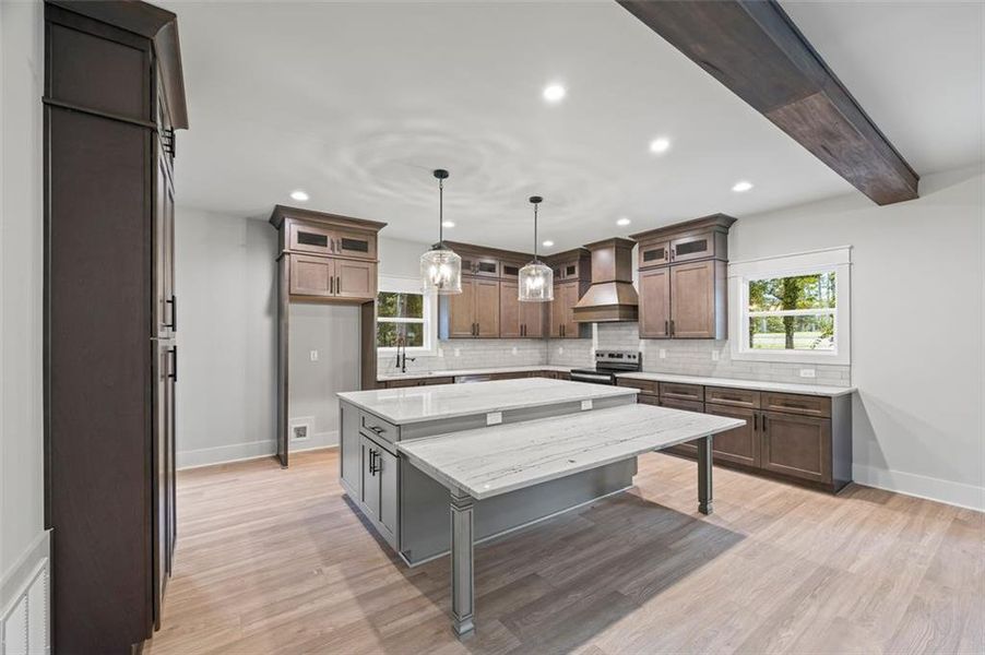 Furnished interior view inside a new home in , Monroe (Image 5).