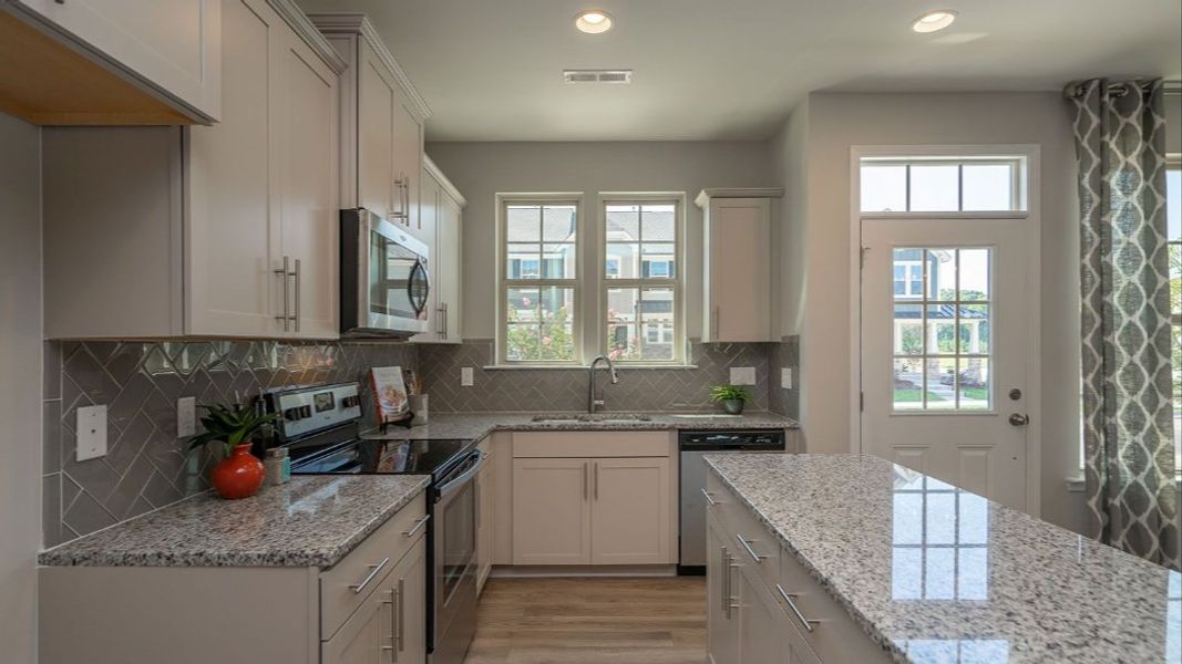 Furnished interior view inside a new home in Odell Park, Charlotte (Image 20).