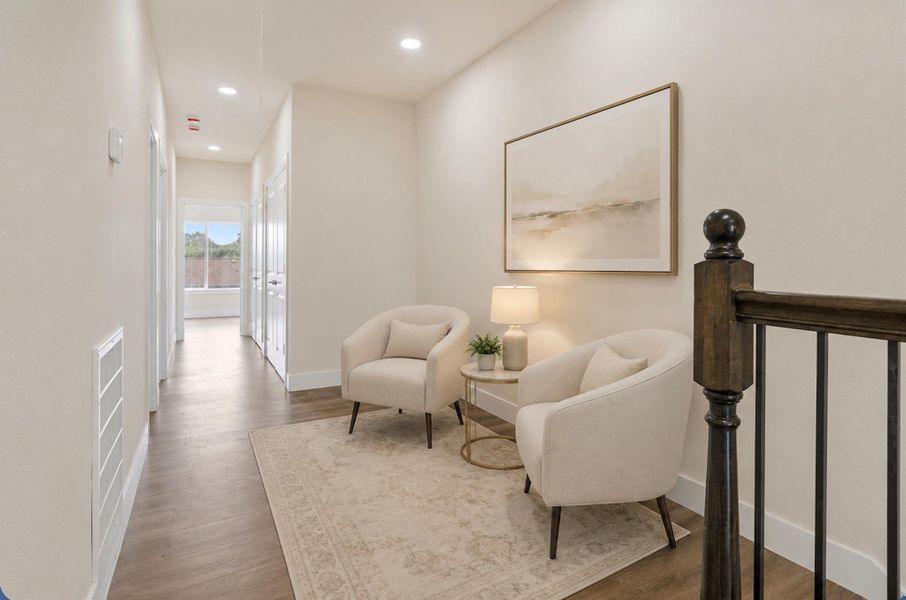 Furnished interior view inside a new home in , Houston (Image 7).