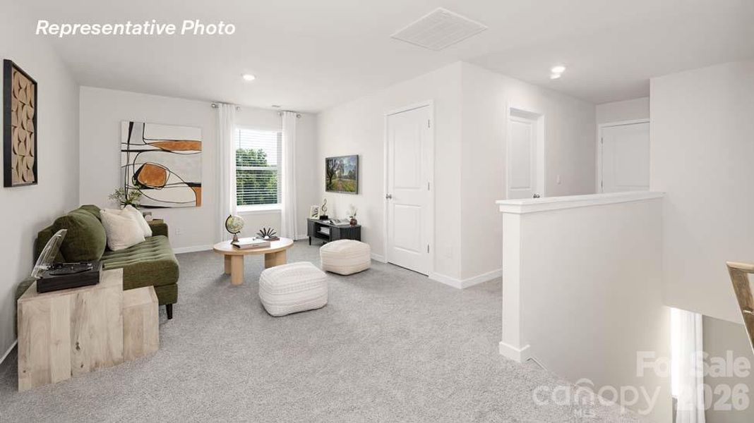 Furnished interior view inside a new home in Bristol Terrace, Statesville (Image 10).