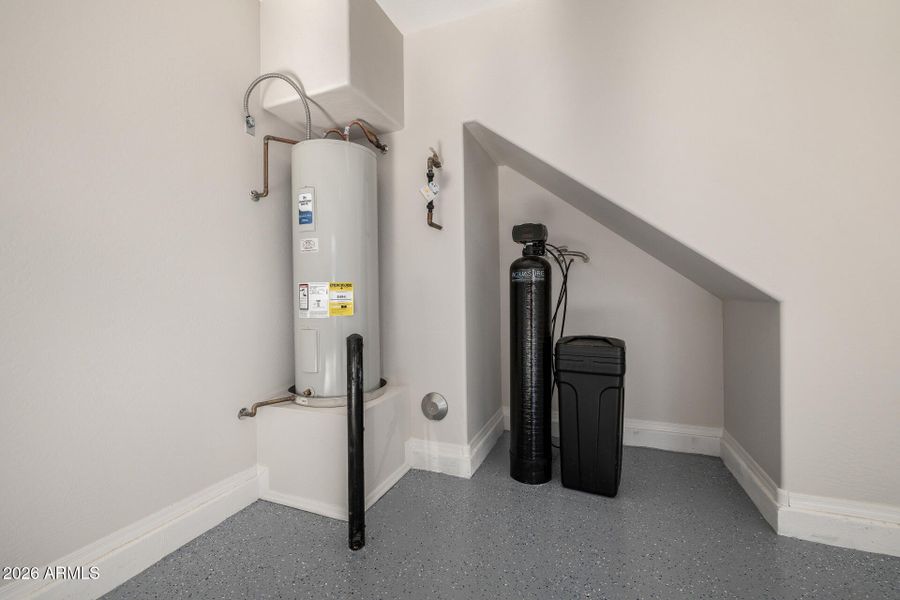 Garage, Soft Water System