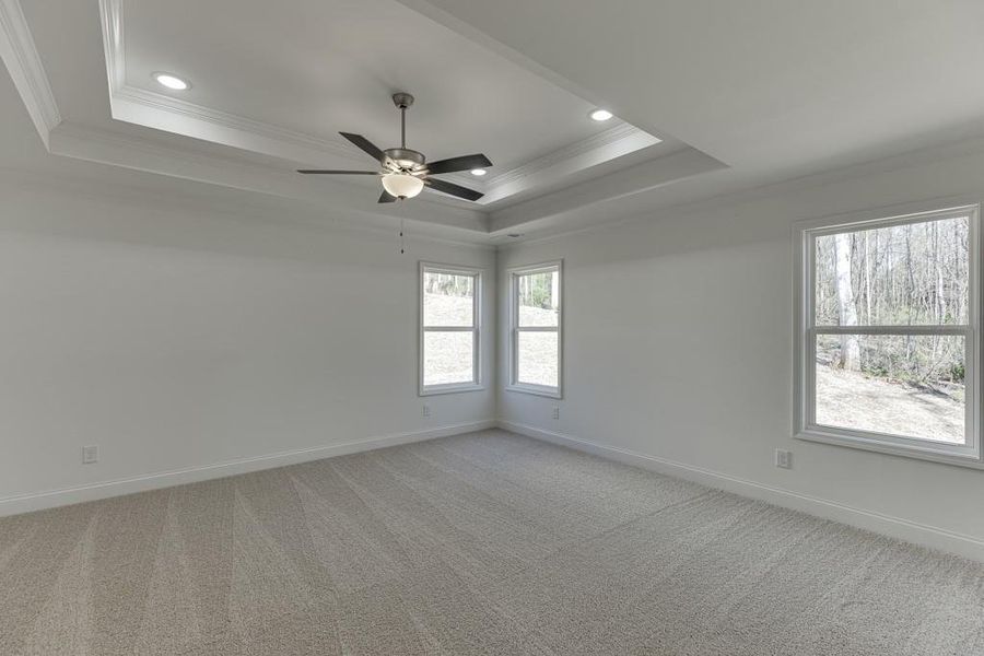 Spacious, unfurnished interior of a new home in , Commerce (Image 31).