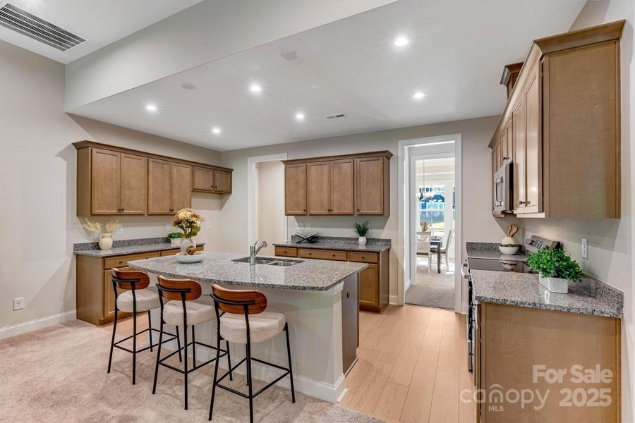 Furnished interior view inside a new home in , Charlotte (Image 33). Furnished interior view inside a new home in , Charlotte (Image 33).