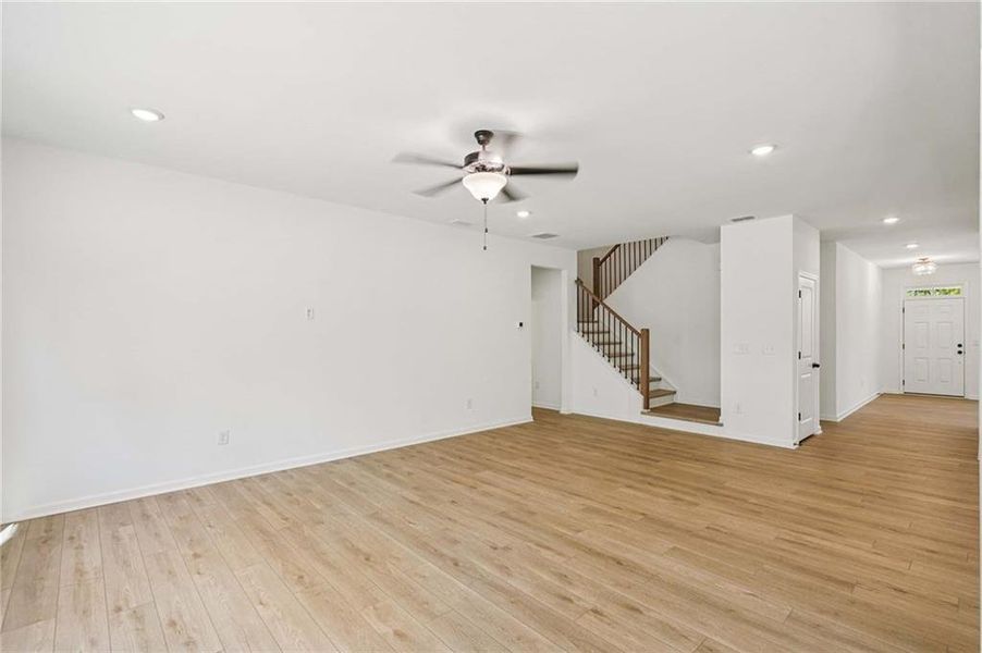 Spacious, unfurnished interior of a new home in The Estates at Casteel, Bethlehem (Image 25).