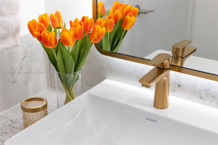Close-up of interior finishes inside a home in , Miami (Image 53).