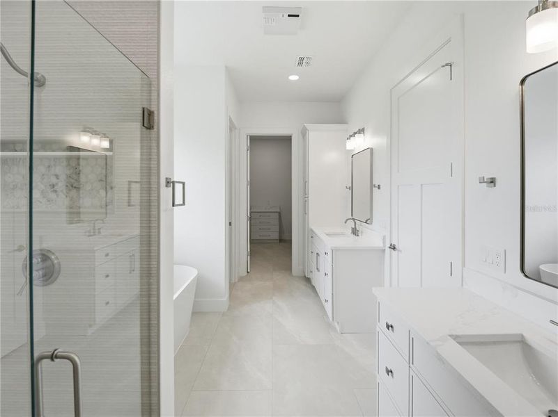Furnished interior view inside a new home in , St. Cloud (Image 44).