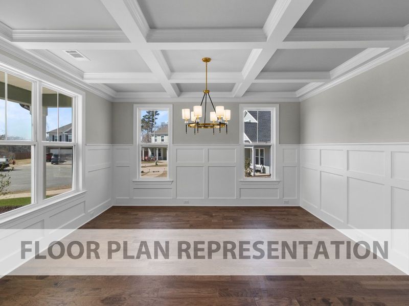 Flex Room | Townsend II Plan by Ivey Homes Flex Room | Townsend II Plan by Ivey Homes