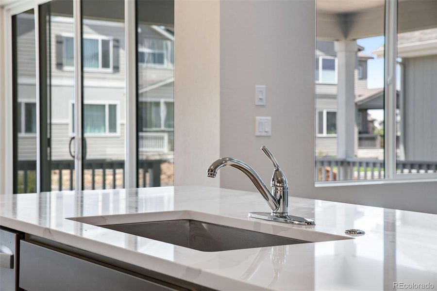 Furnished interior view inside a new home in Reunion Ridge, Commerce City (Image 10).