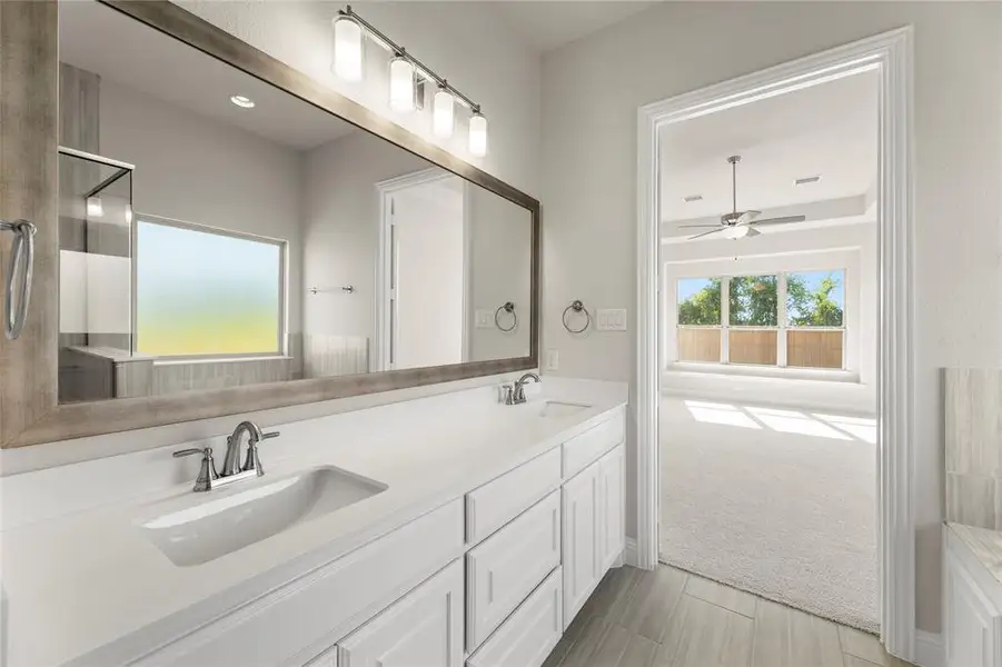 Furnished interior view inside a new home in River Ranch, Van Alstyne (Image 6).