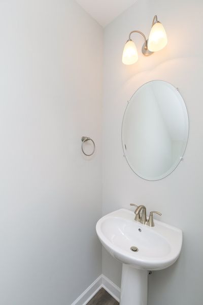 Representative furnished interior of a home built from the Dalton by Parkside Builders in The Parks of Mill Town, Chattanooga (Image 10).