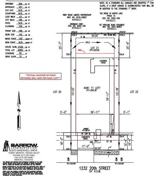 Plot Plan