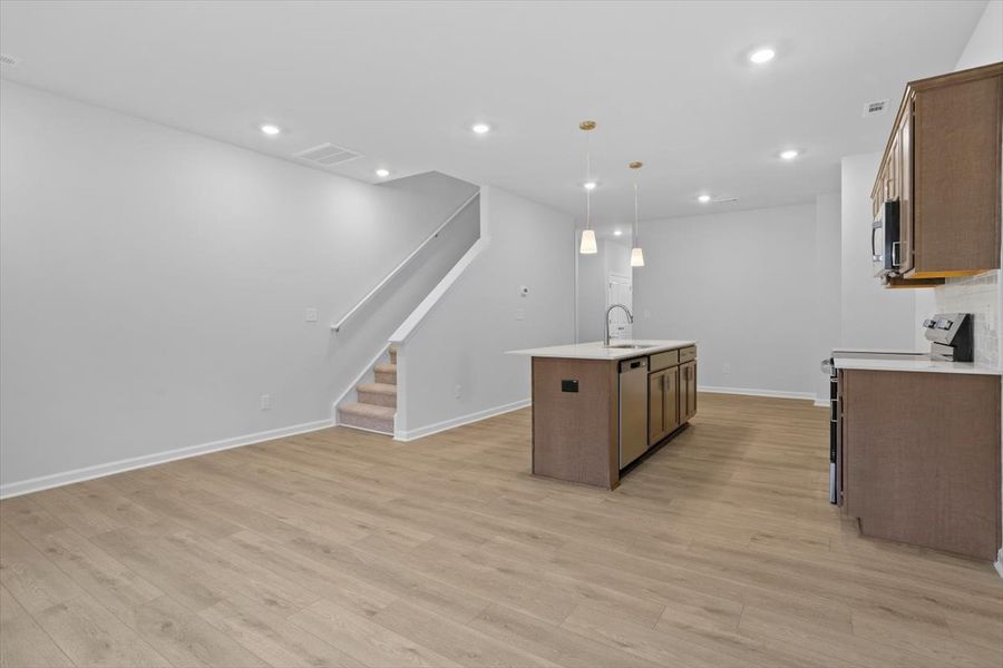 Spacious, unfurnished interior of a new home in Renaissance at White Oak, Garner (Image 13).
