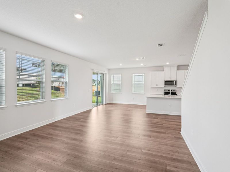 Spacious, unfurnished interior of a new home in Cyrene at Minneola, Minneola (Image 8). Spacious, unfurnished interior of a new home in Cyrene at Minneola, Minneola (Image 8).