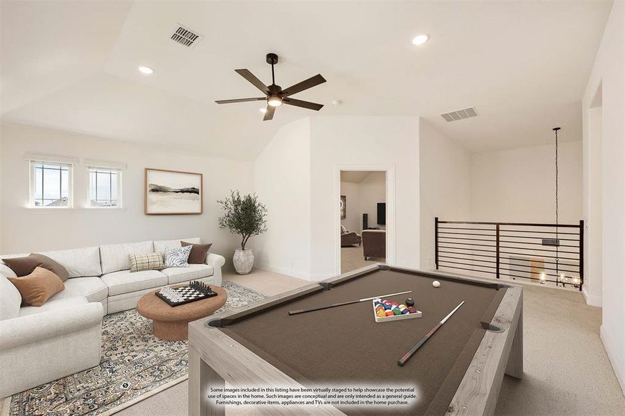 Furnished interior view inside a new home in Somerset Classic 70s & 80s, Mansfield (Image 6).