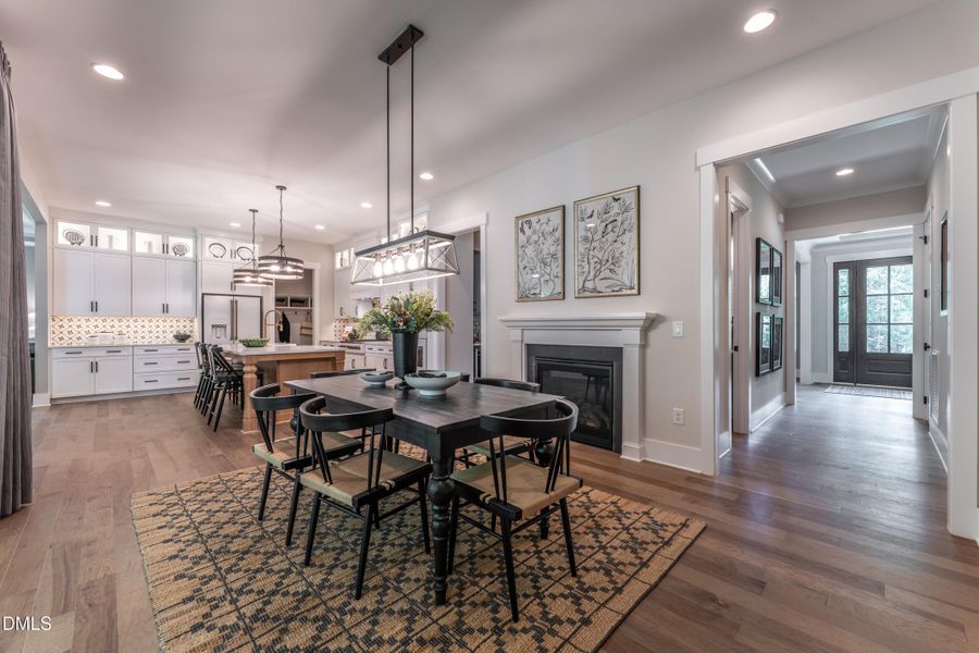 12. HHHunt Homes Crawford- Nook Fireplac
